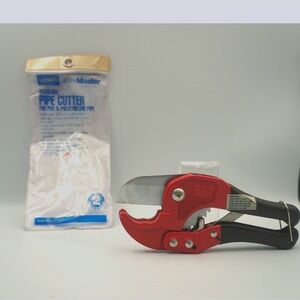 Orbit WaterMaster Pipe Cutter 1 Inch PVC Polyethylene Ratchet Tool 26085